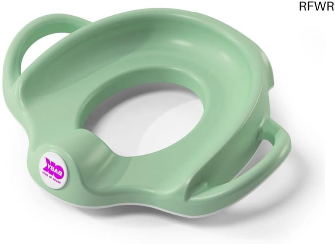 RFWR® Sofa WC-verkleiner met antisliprand en handgrepen voor kinderen - Groen