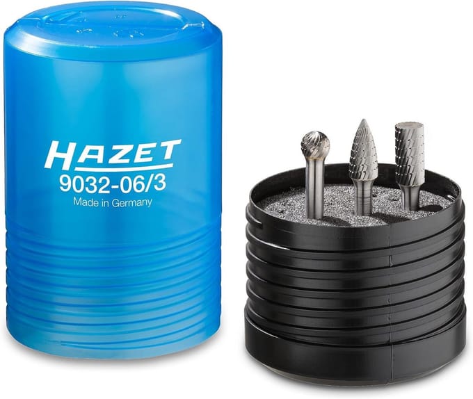 Set van 3 Hardmetalen Freesstiften voor Metaalbewerking
