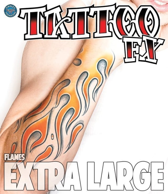 XL Tattoo Sleeve - Flames