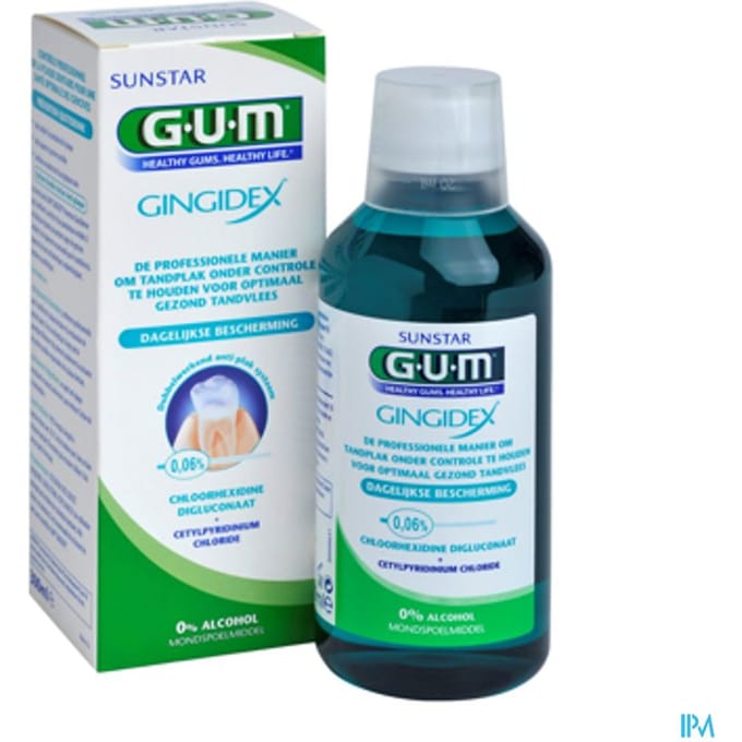 GUM Gingidex Mondspoelmiddel 300 Mondwater