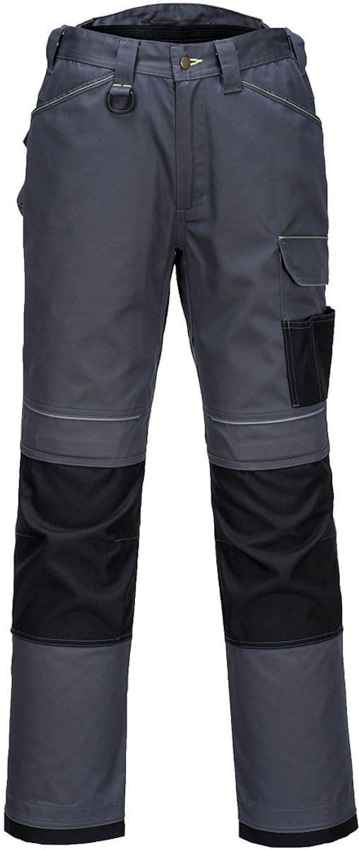 Portwest PW3 Werkbroek T601 - Grijs/Zwart - 38