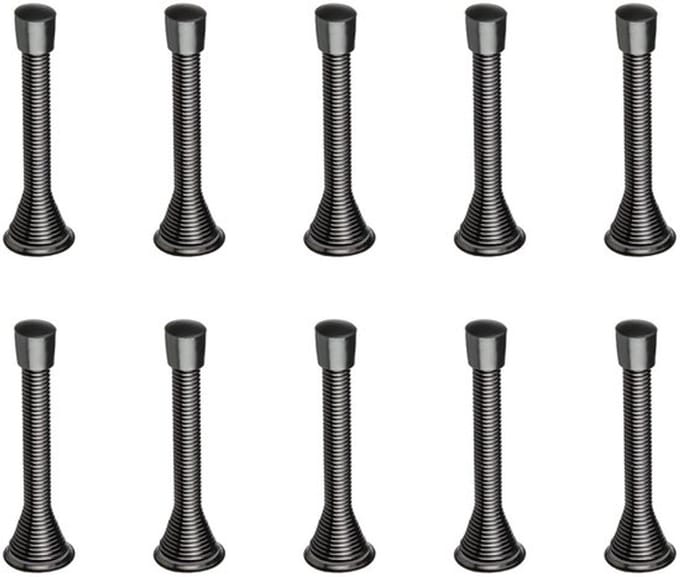 Dailygoody - Veerdeurstoppers - Zwarte deurstoppers - Bescherming
