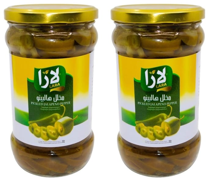 Lara Multipak Gepekelde Jalapeno Peper 2 x 660 Gram