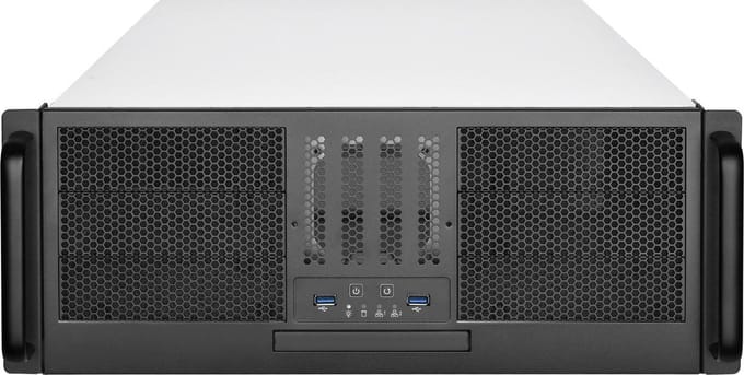 SilverStone RM41-506 - Case - Server (Rack) - Silver