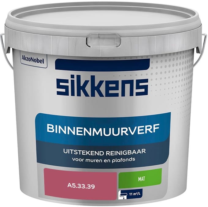 Sikkens - Binnenmuurverf Mat - A5.33.39 - Mengverf - 5 L