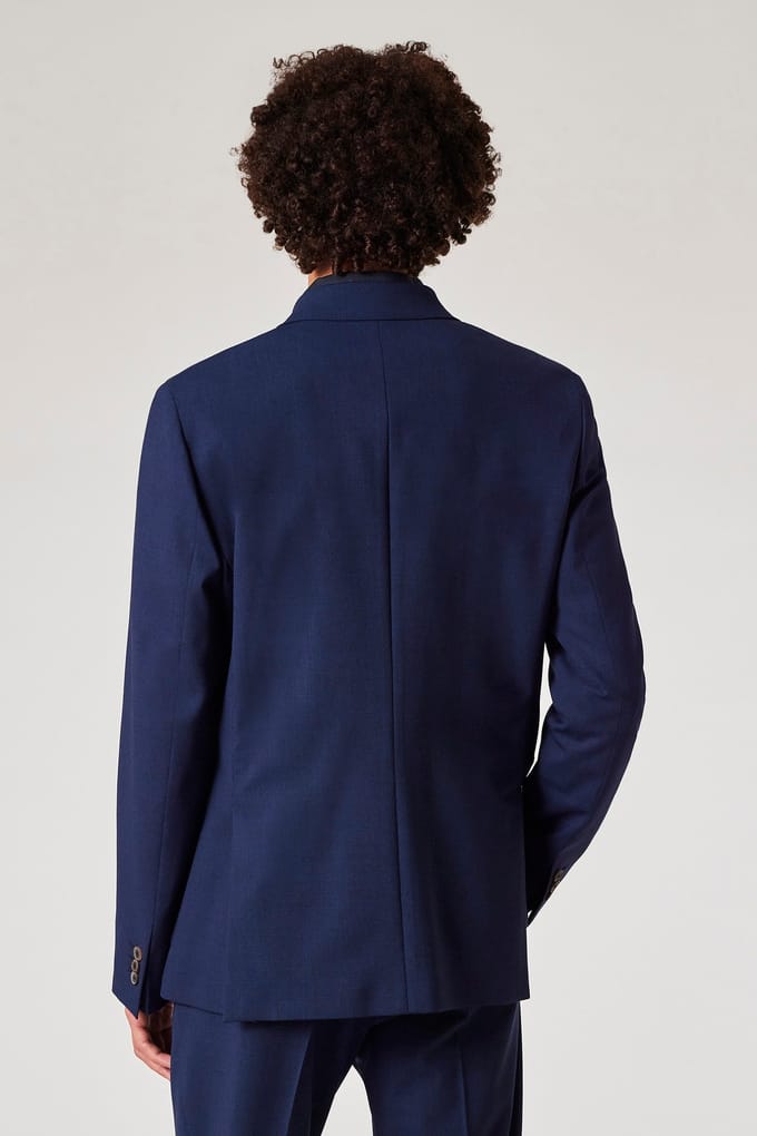 Paul Smith Mens Db Jacket Inky Blue Größe: 52 | Blazer Outlet | Herren | Blau