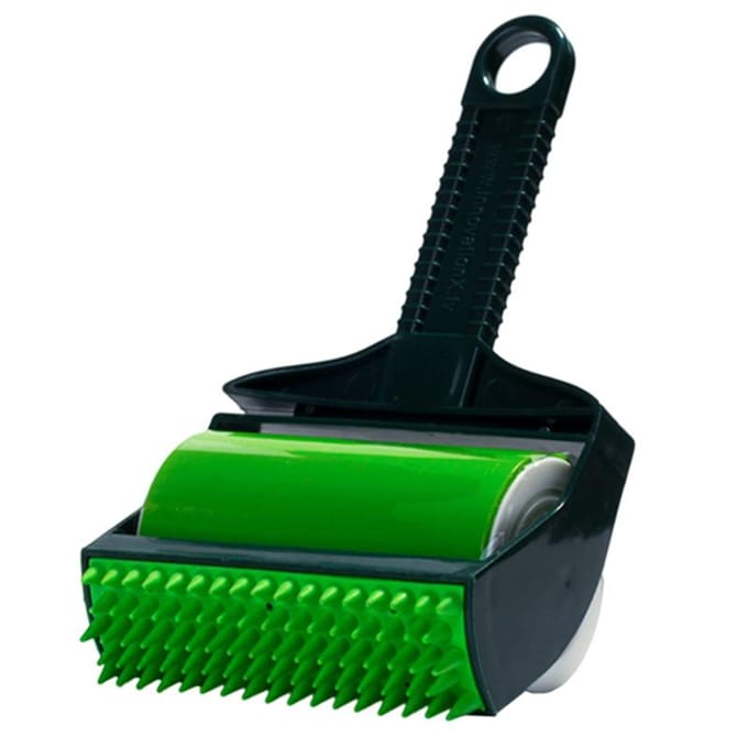 Stick It Roller, Huisdierhaarverwijderaar Roller Herbruikbare Stick It Roller Plakkerige Wasbare Pluisrollers voor Kleding Meubels Autostoelen groen