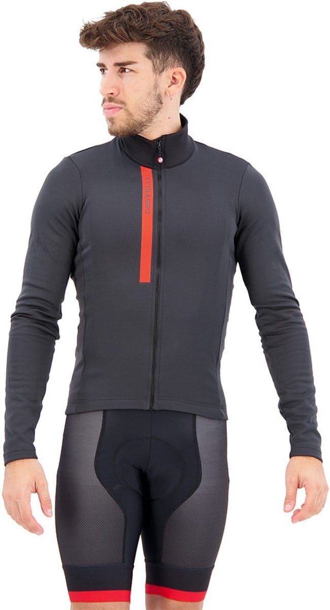 Castelli Entrata Thermal Trui Met Lange Mouwen Grijs S Man