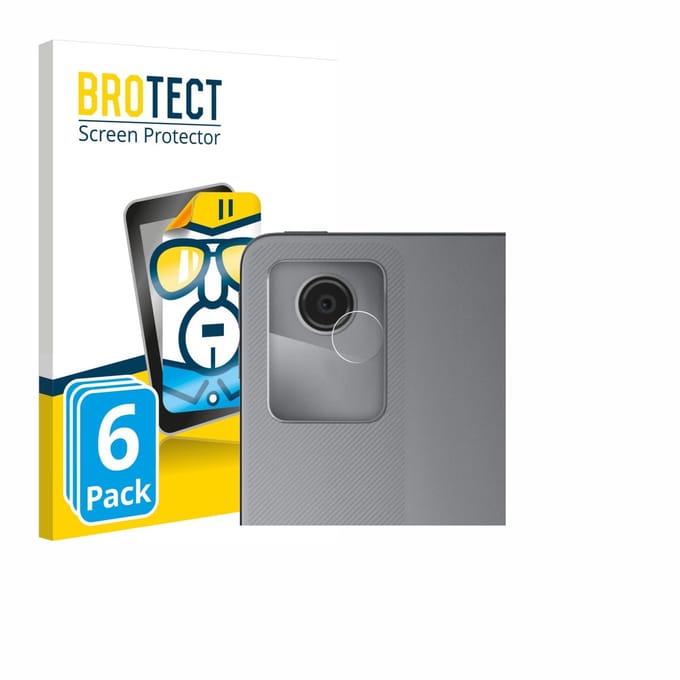 BROTECT - Screenprotector voor Lenovo Tab M11 (ALLEEN Camera Lens) - Folie Beschermfolie transparant 6 Stuks