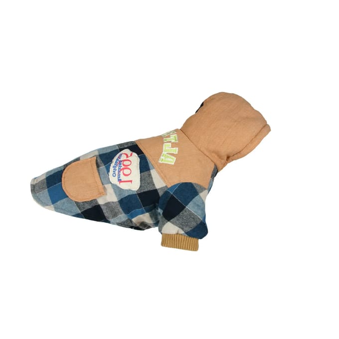 Hooded sweatshirt voor honden Martin Sellier Patchwork