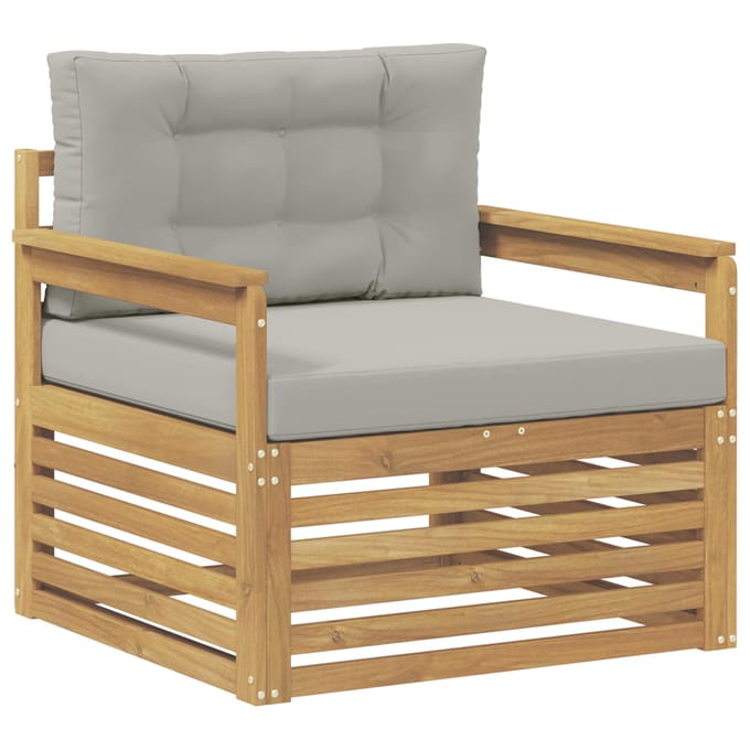vidaXL - Buitensofa - Polyester - Wit