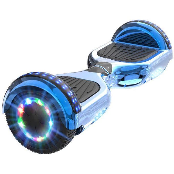 RCB Hoverboard 6,5 inch – Bluetooth en LED – ideaal cadeau kinderen – blauw