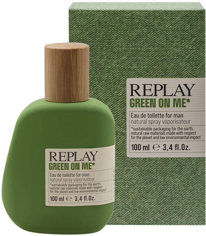 REPLAY GREEN ON ME MAN EDTV 100 ML