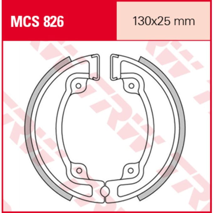 Remschoenset TRW MCS826