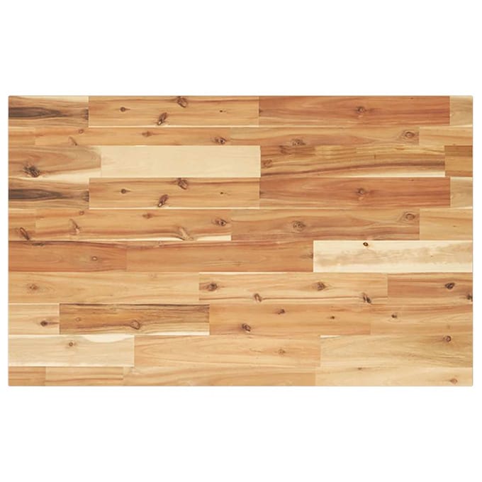 vidaXL - Bureaublad - met - olieafwerking - 100x50x2 - cm - massief - acaciahout