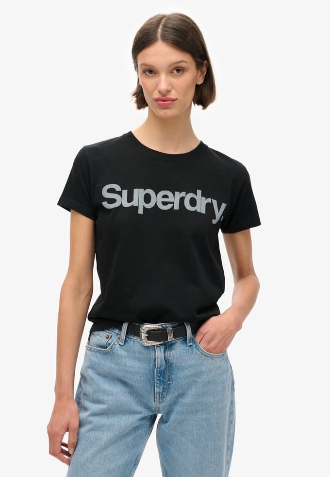 Superdry - Core Logo City-T-shirt - Dames - T-shirts