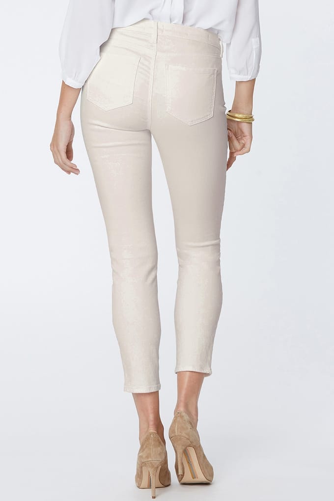 Ami Legging Enkel Jeans Sand Premium Denim | Feather