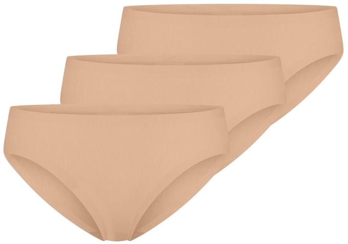 Schiesser Dames slip / onderbroek 3 pack Invisible Light