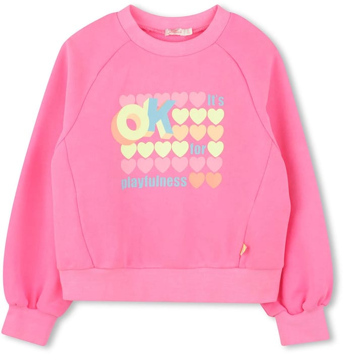 Billieblush U21035 Sweatshirt Roze 4 Years Meisjes