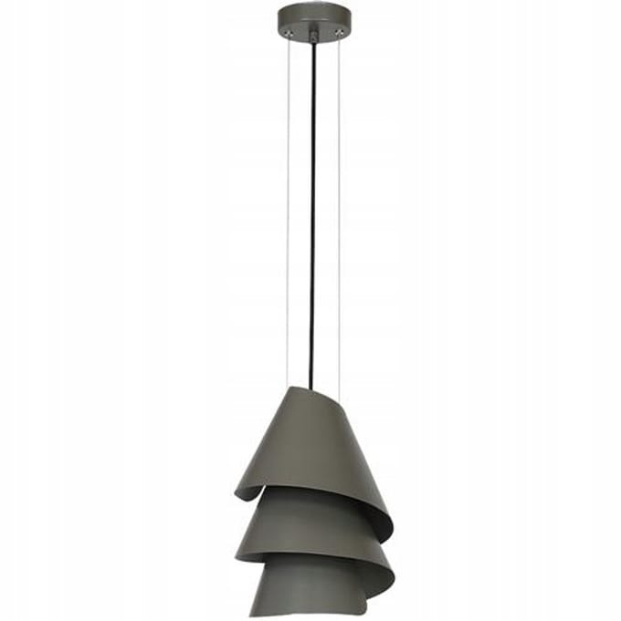 Helix Plafondlamp E27 Grijs - Modern Design