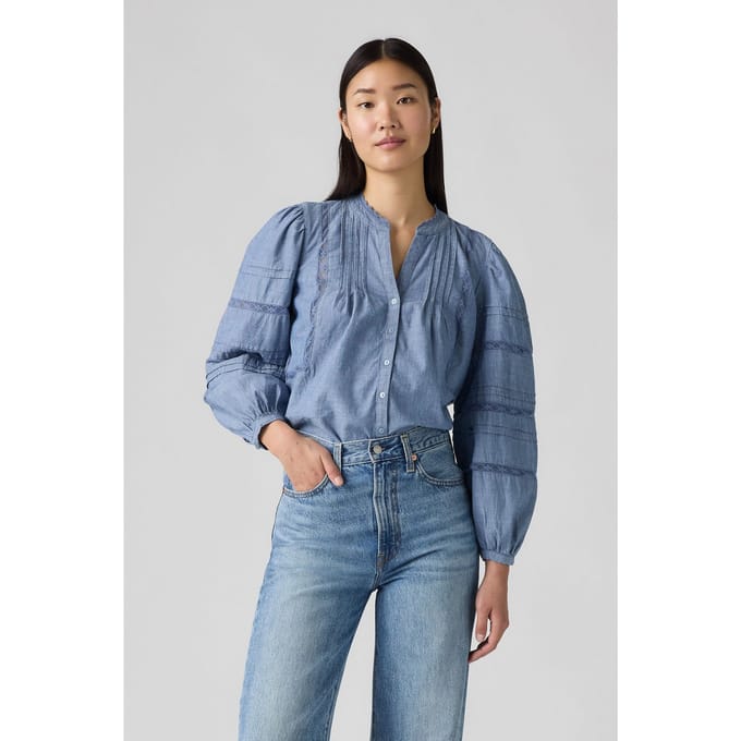 Levi's Mandy Ls Blouse Favorite Subject Taglia: M | Magliette intime Outlet | Donna