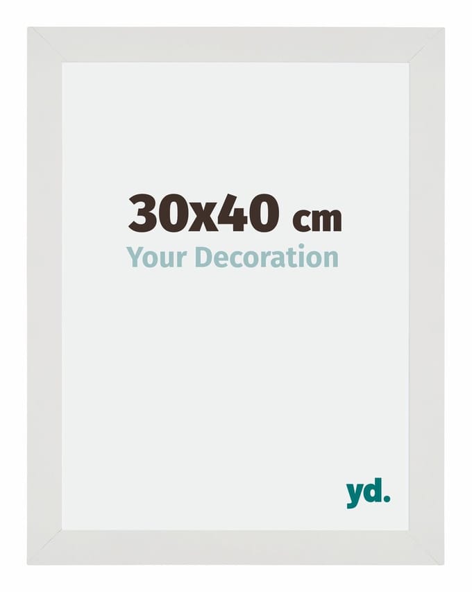 Your Decoration - Fotolijst 30x40 cm - MDF - Wit Mat - Mura