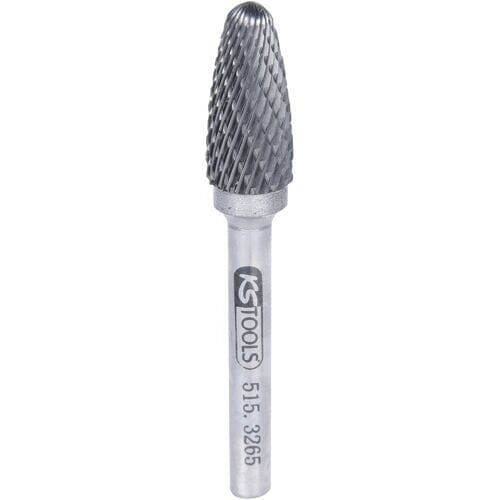 KS Tools 5153265 Freesstift Hardmetaal Lengte 70 mm Afmeting, Ø 6 mm