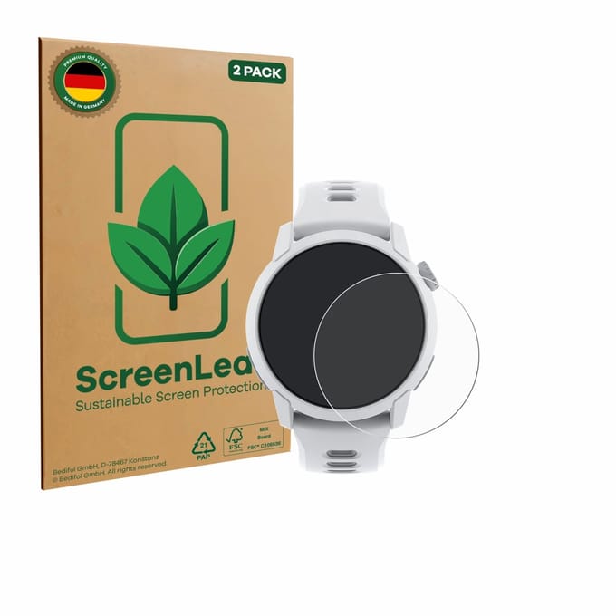 2 Stuks Screenprotector voor Coros Pace 2/ 4 - Hoogwaardige Beschermfolie transparant