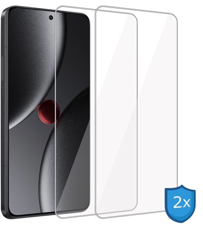 ChiGuard Screenprotector 2x geschikt voor Xiaomi 15 Ultra Screenprotector - Beschermglas - Curved - GuardCover