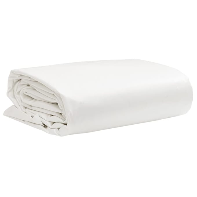 vidaXL - Dekzeil - 650 - g/m² - 2x3 - m - wit