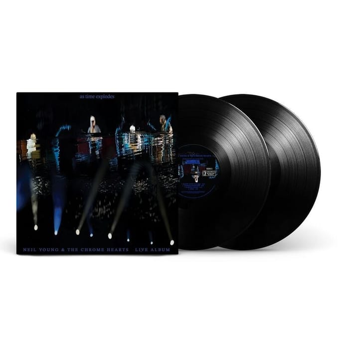 Neil Young & the Chrome Hearts LP - As Time explodes: Live Album - voor Geen - standaard