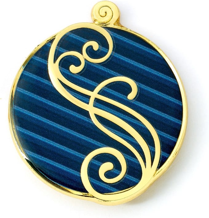 The Carat Shop - Wicked Blue Shiz Logo Speld Badge