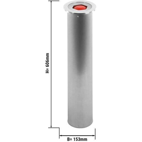 GGM Gastro Becherspender Edelstahl mit Feder - Einbauversion