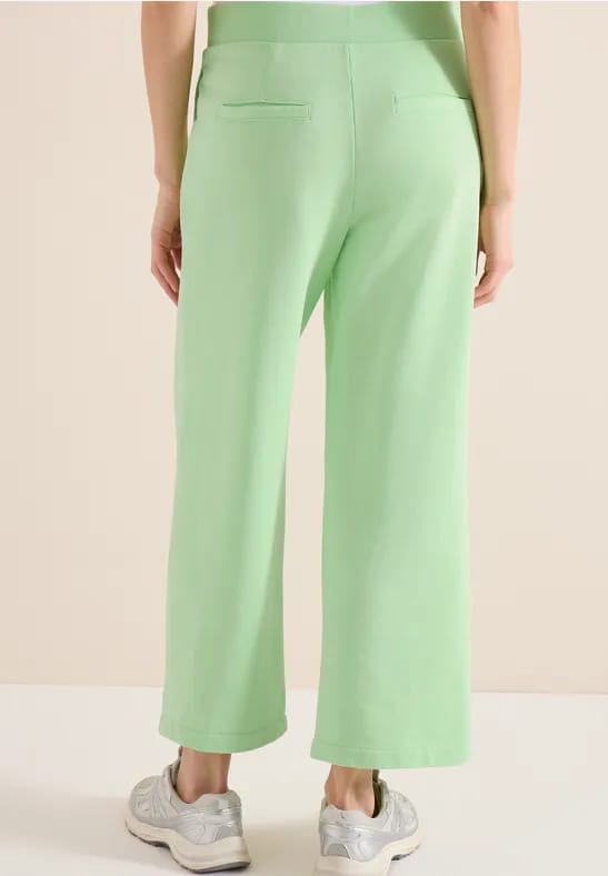 High Waist broek met wijde pijpen in Loose Fit