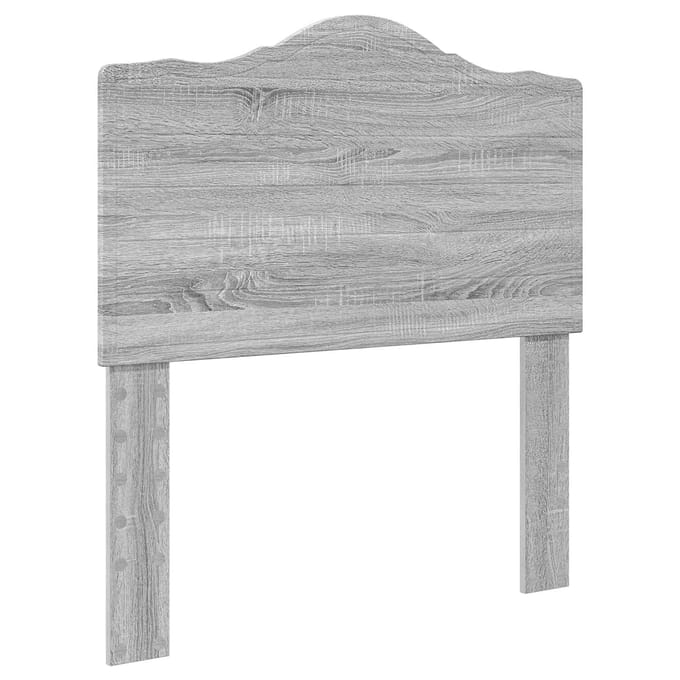 vidaXL Hoofdbord Grijs Sonoma Bewerkt hout