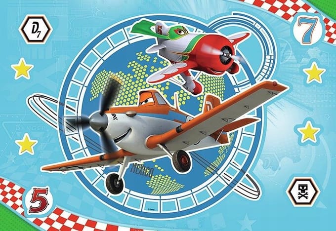 Trefl Planes 15 Stuk Puzzel - Lichtgevend in het Donker