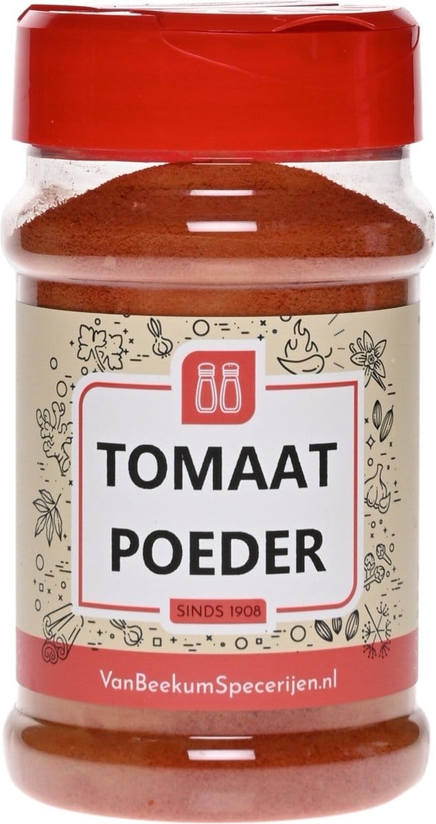 Van Beekum Specerijen - Tomaat Poeder - Strooibus 150 Gram