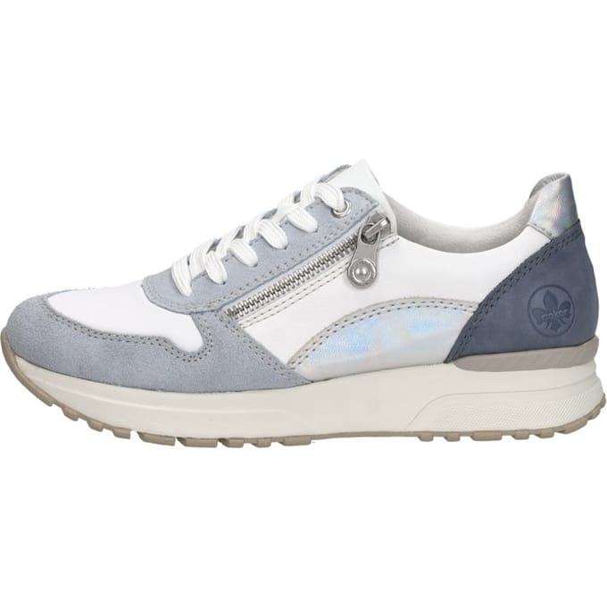 Rieker Sneakers Laag Sneakers Laag - licht blauw - Maat 40