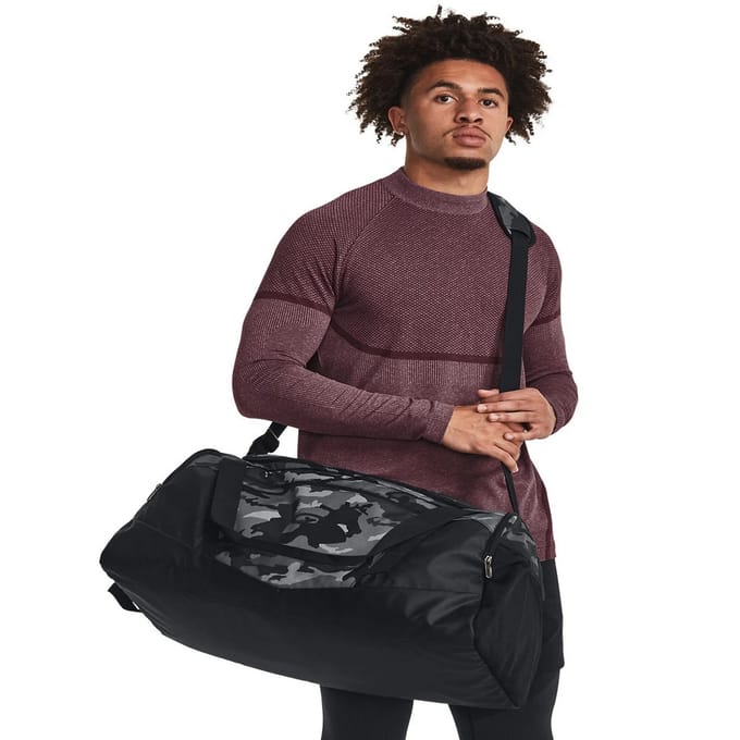 Under Armour Onmiskenbare 5.0 Camouflage Duffeltas (Zwart)