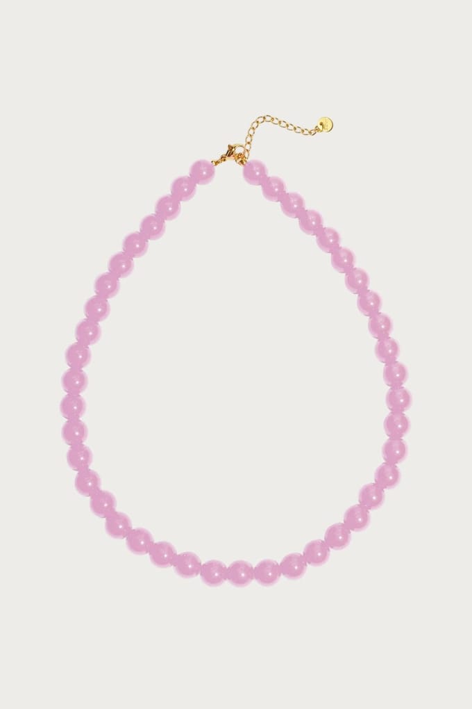 Ketting met medium kralen-10mm