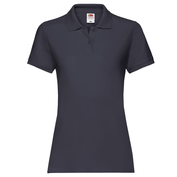 Fruit of the Loom Dames/dames Premium Poloshirt (Deep Navy)