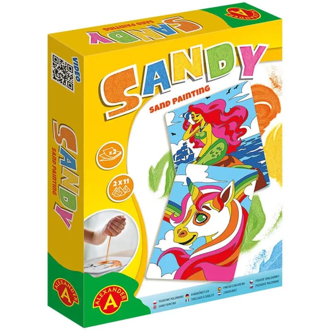 Verbeeldingsspelletjes met zeemeerminnen en eenhoorns Sandy