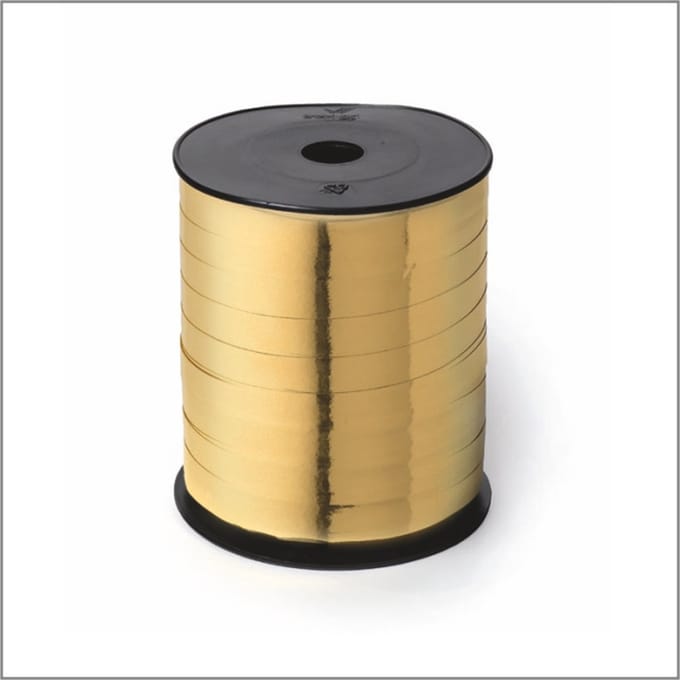 Premium Krullint Goud - Glans Goud - 10 mmx250 meter