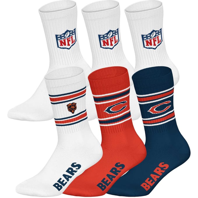 NFL Sokken NFL 6Pack Crew Socks Set van 6