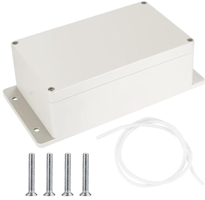 Waterdichte aansluitdoos IP65 voor elektronica – robuuste behuizing voor buitengebruik 200 x 120 x 75 mm