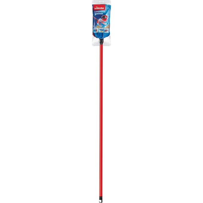 Vileda Super Mocio Triple Action 3d Telescopische Steel