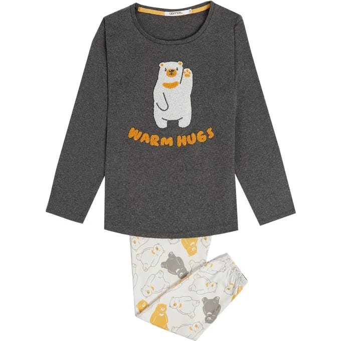 Meisjes pyjama met lange mouwen Admas Warm Hugs