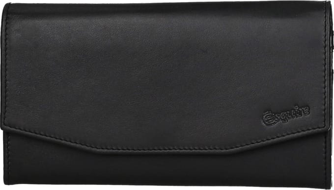 Esquire New Silk - Portemonnee 9cc 17 cm (black)