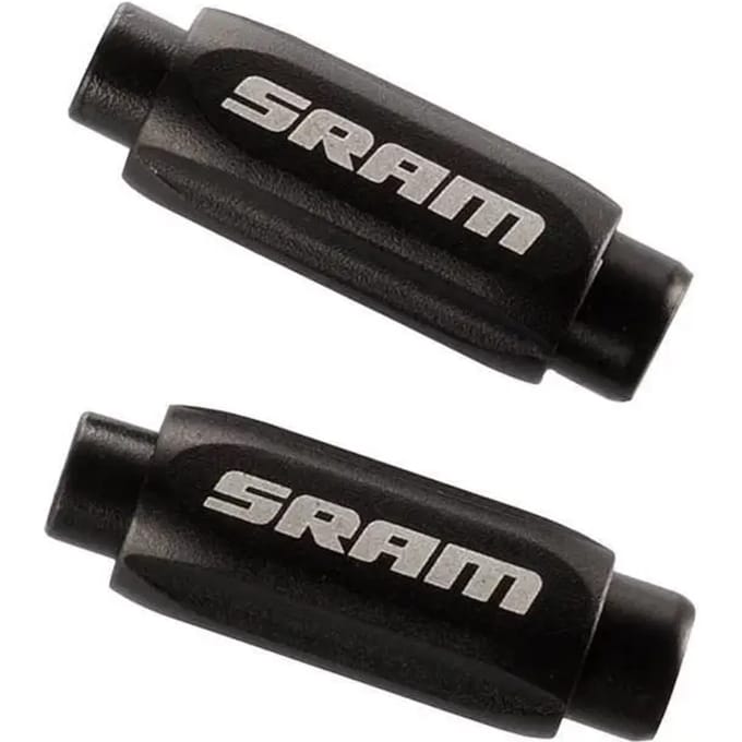 Verstelbare kabelspanner aluminium zwart Sram Qté 2