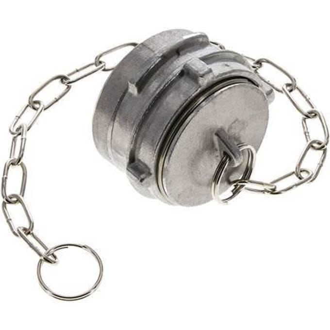 Guillemin DN 50 Aluminium Koppeling Eindkap Met Borgring